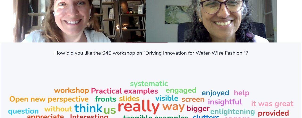 S4S workshop – Water-Wise Fashion