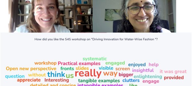 S4S workshop – Water-Wise Fashion